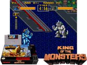 King of the Monsters (J) Cover